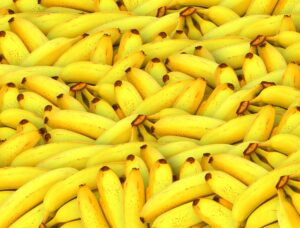 A lot of bananas